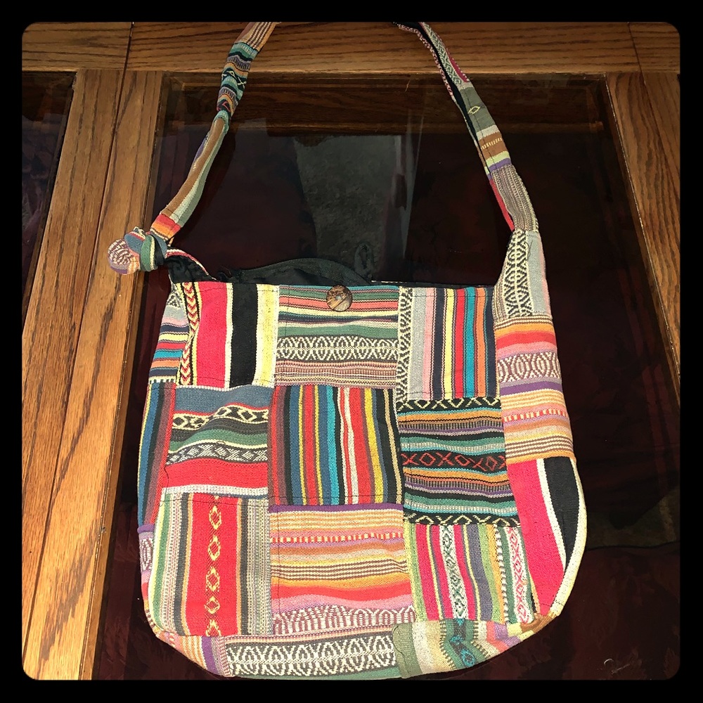 Over the shoulder purse